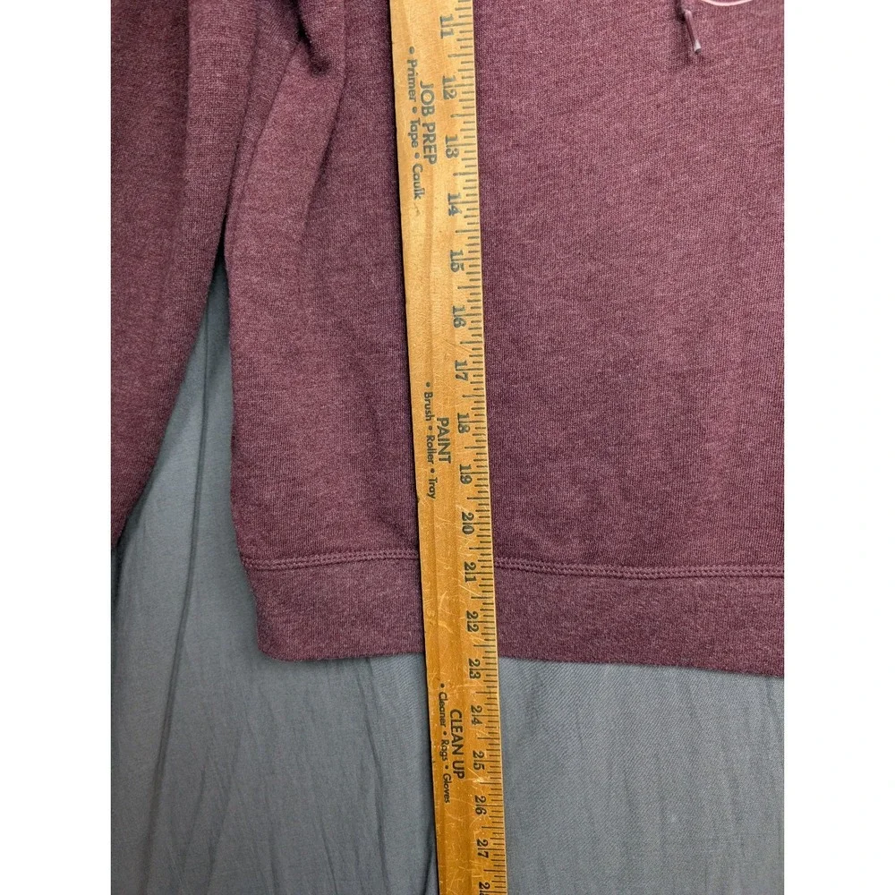Aeropostale Kids Medium Mauve Burgundy Pullover Hoodie Sweatshirt